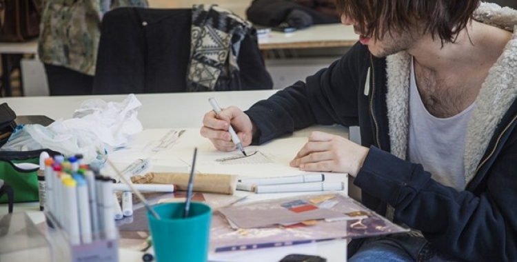 Un estudiant de l'ESDI | Cedida