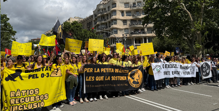 La mobilització d'aquest dijous a Barcelona | ACN