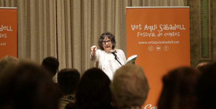 L'Anna Fité en una de les edicions al Vet Aquí Sabadell | Cedida