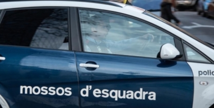 Cotxe dels Mossos d'Esquadra | Arxiu Ràdio Sabadel