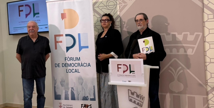 Manuel Navas, Sònia Sada i Jordi Torguet