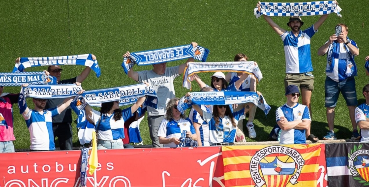 Tarazona vs Sabadell afició