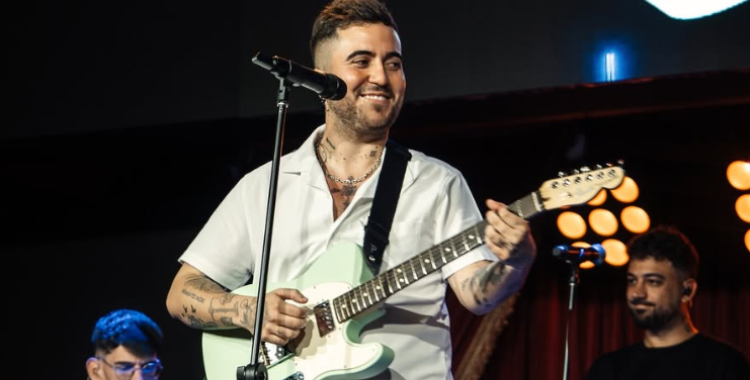 Imatge de Beret en un dels seus concerts