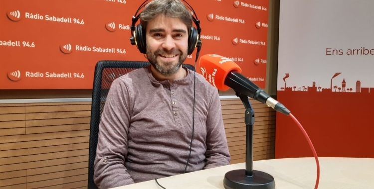 David Vila a RàdioSabadell | Arxiu