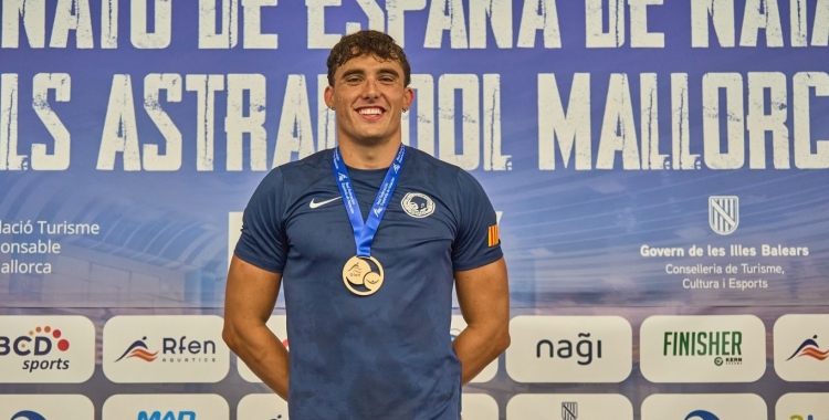 Sergio De Celis el cap de setmana passat a la piscina Son Hugo | CNS