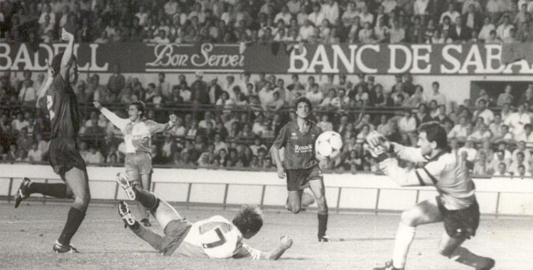 El Sabadell va guanyar dos cops Osasuna a l'estadi | CES Història