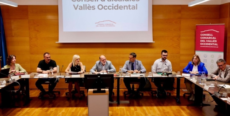 Membres del Consell d'alcaldies del Vallès Occidental | Cedida
