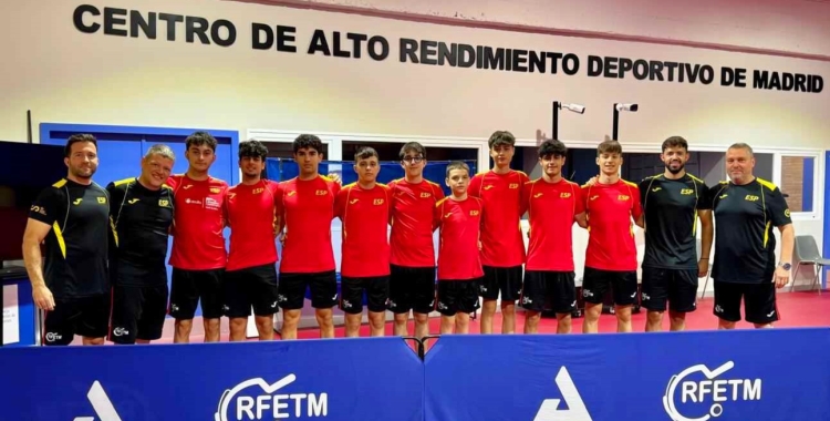 La selecció masculina ha fet estada a Madrid abans de viatjar cap a Portugal | RFETM