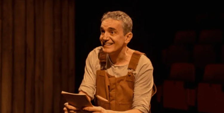 Albert Triola durant el muntatge | Cedida