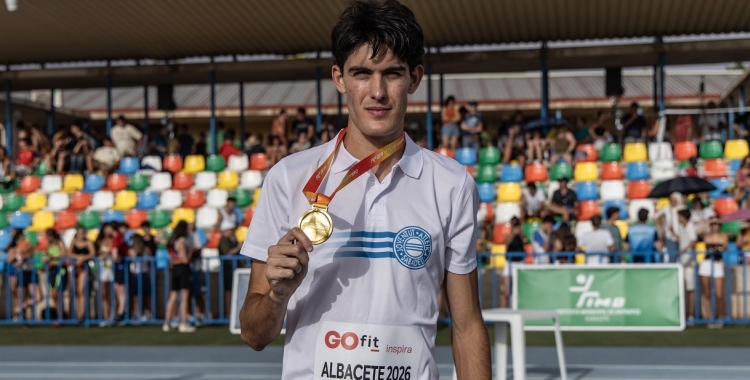 Pol Molins Campió d'Espanya sub-20 1.500