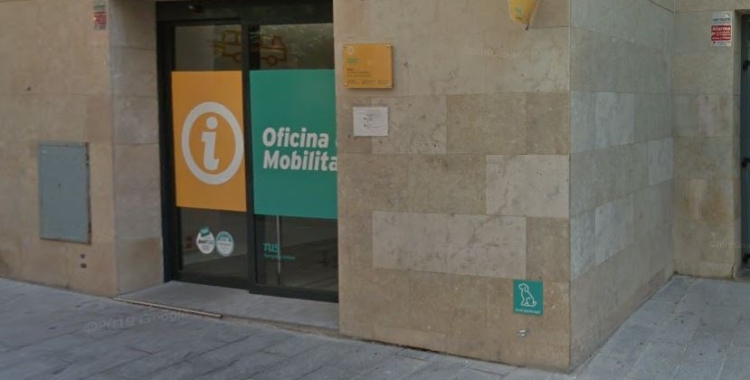 Actual oficina de Mobilitat