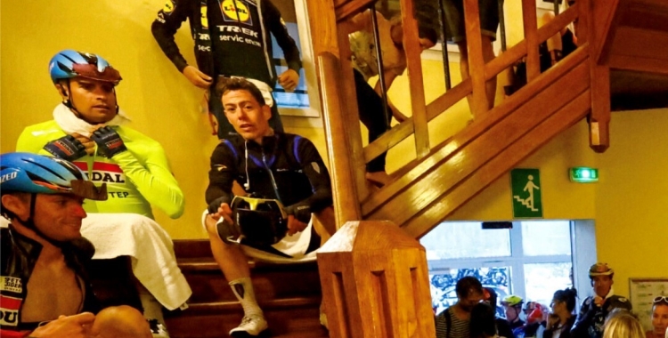 David De la Cruz a les escales de l'hotel IGESA Village Club Mont-Louis Les Sorbiers | @daviddlax