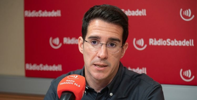 L'alcalde Josep Martínez Valencia a RàdioSabadell | Roger Benet