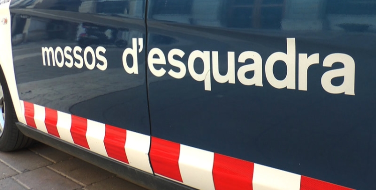 Un cotxe de Mossos d'Esquadra