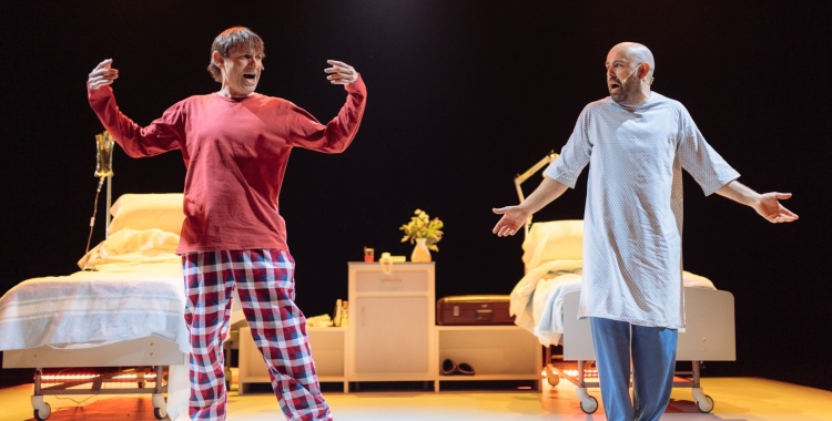 Albert Pla i en Peyu han portat el seu 'Hamlet' a Sabadell