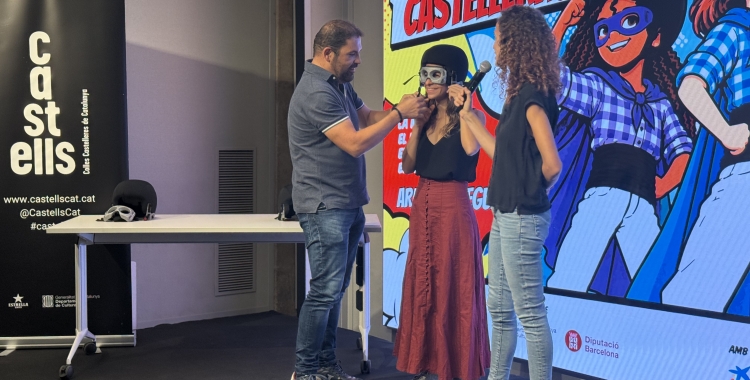 Presentació del nou casc i del protector facial | Cedida