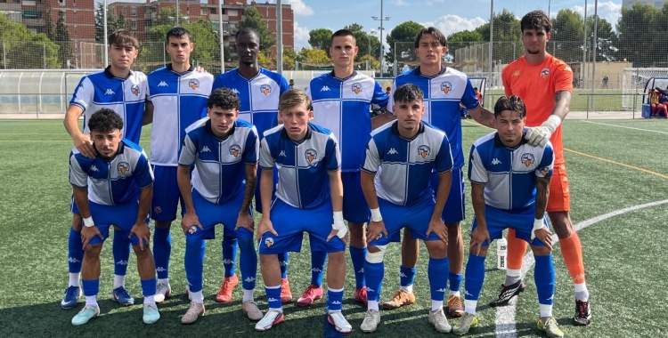 XI titular del Sabadell 'B' a la jornada 2 contra el Manlleu | Adrián Arroyo