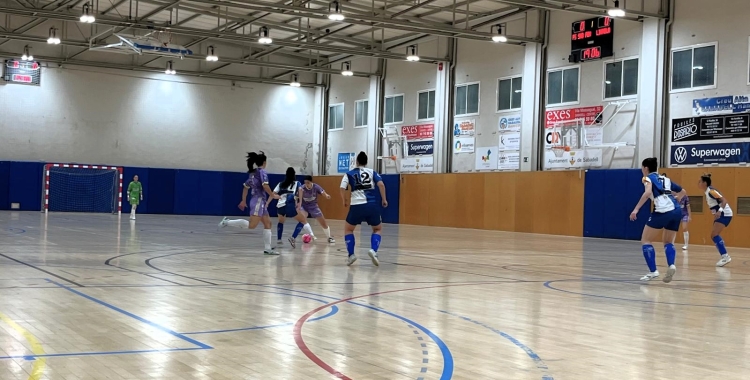 Imatge de Cal Balsach en un partit del FS Sabadell Femení la temporada passada | Adrián Arroyo