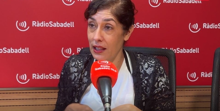 Sandra Marchena a RàdioSabadell