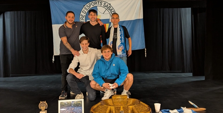 La nova penya quirzetenca té pendent de fer la seva inauguració oficial | Cedida