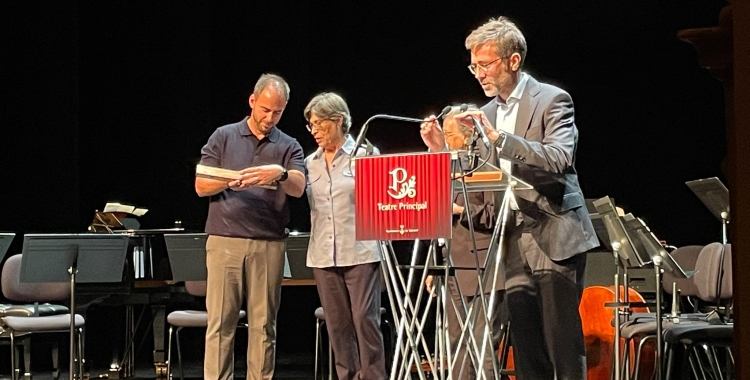  Jordi de Arriba, director d’iSabadell, i Marc Basté, editor del Diari de Sabadell