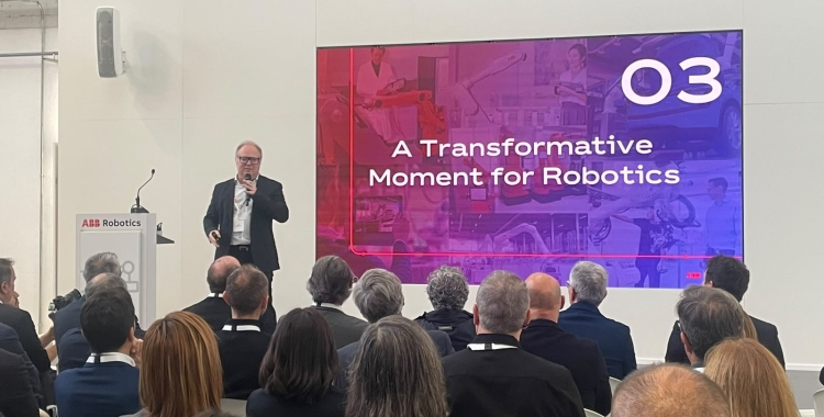 Marc Segura, president d'ABB Robotics