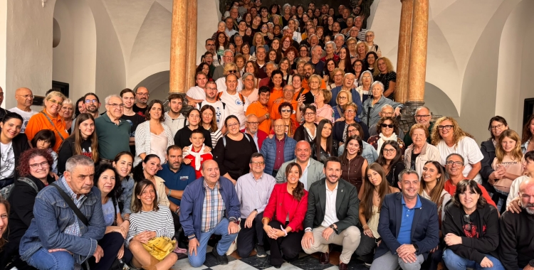 Recepció institucional de los Ballesteros a Còrdova | Cedida