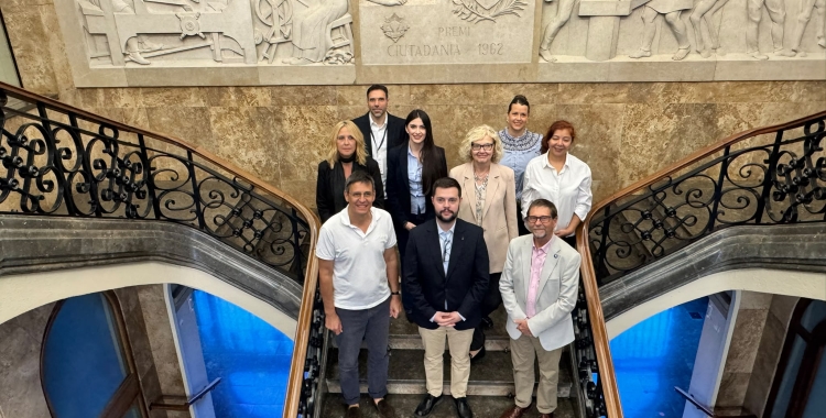 Recepció institucional a l'Ajuntament | Anna Clarà