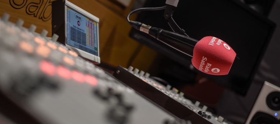 L'estudi de Ràdio Sabadell | Roger Benet