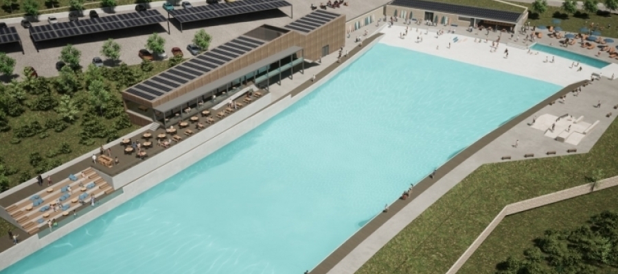 Imatge de com ha de ser la nova piscina d'onades artificials | Cedida Ajuntament