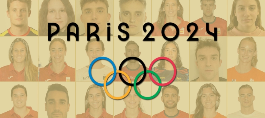 Muntatge amb els 21 esportistes relacionats amb Sabadell a París | RS