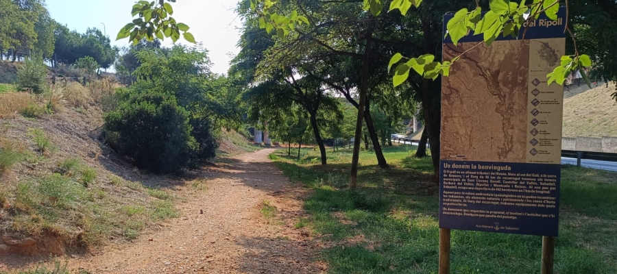 Un dels camins de la zona de Can Rimbles | RàdioSabadell