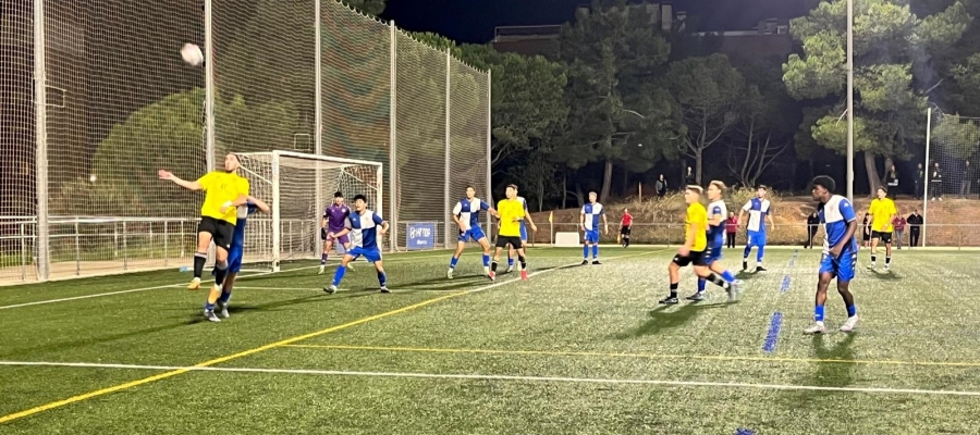 Imatge del Sabadell 'B'-Ciudad Cooperativa d'aquest vespre | Adrián Arroyo