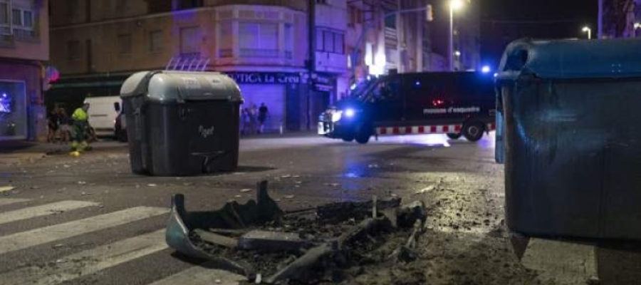 Una imatge d'arxiu dels aldarulls del juliol passat a Sabadell | Arxiu