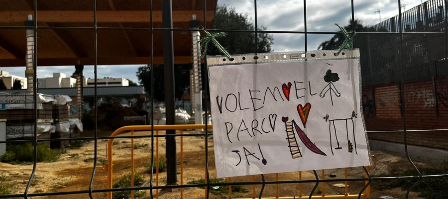 Plaça Mossèn Geis, en obres