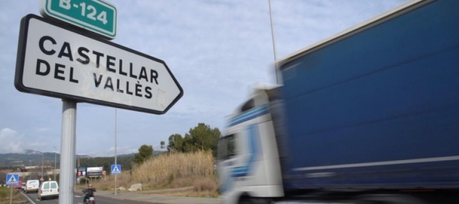 La connexió de la carretera de Castellar amb la B-124 és un dels elements de la Ronda Nord | Roger Benet