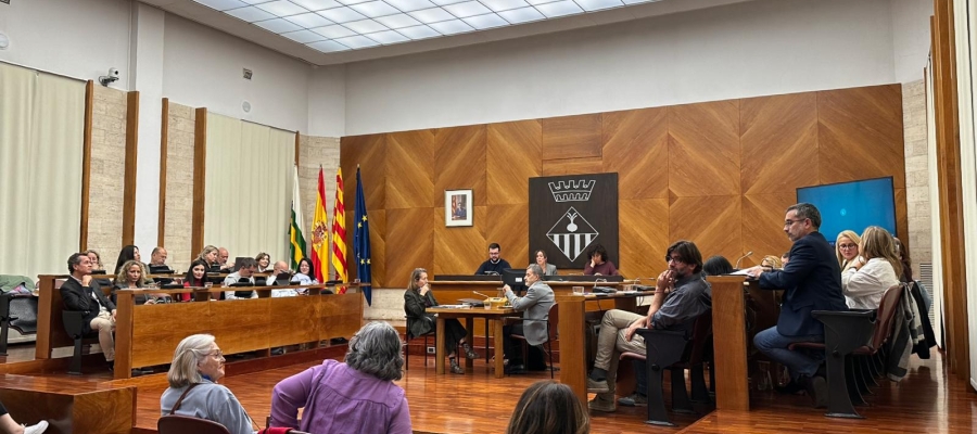 El ple de l'Ajuntament d'aquest octubre
