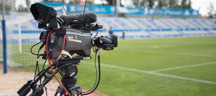 Càmera tv futbol