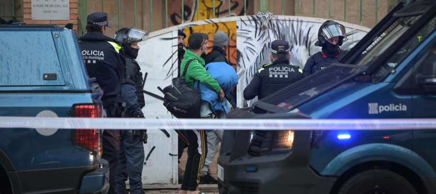 Una de les persones desallotjades aquest matí