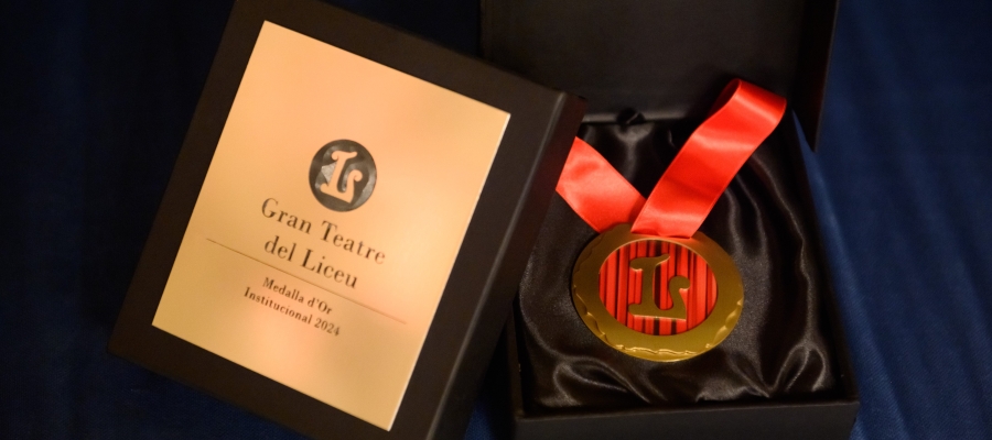La medalla d'or del Liceu