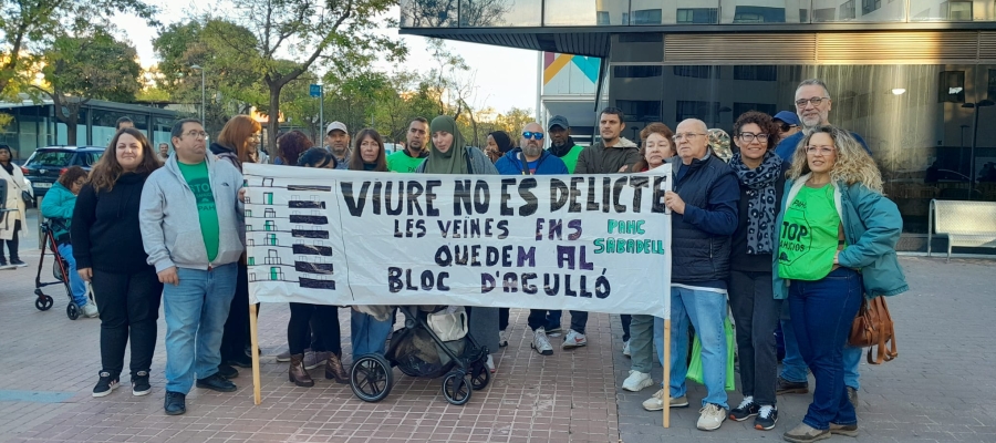 Les famílies del bloc Guillem Agulló abans del judici | Núria García