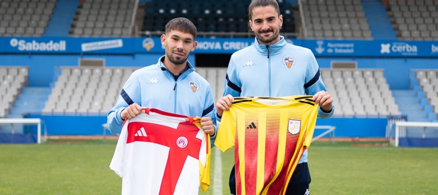 Astals i Urri amb la samarreta de la selecció catalana | Roger Benet