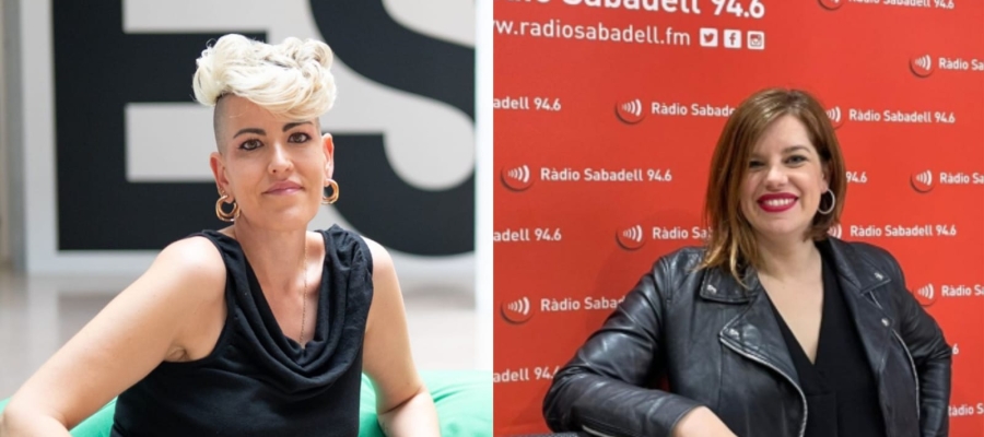 Marta Pontnou i Mariona Ribas, presentadores de les campanades de Sabadell