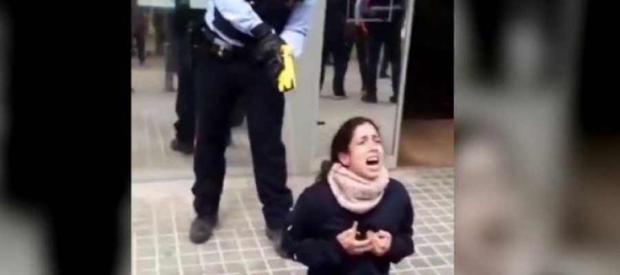 Arxivada la causa dels Mossos que van reduir una jove amb una Taser a Sabadell | cedida