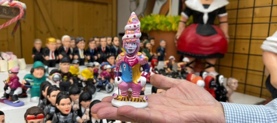 El caganer del Llaminer a la Fira de Santa Llúcia | Mireia Sans