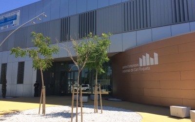 El Centre d'Empreses de Can Roqueta és un dels pols d'atracció del polígon | Xavi Miralles