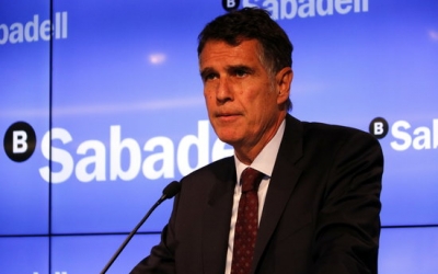 Jaume Guardiola, conseller delegat del Banc Sabadell. Foto: ACN