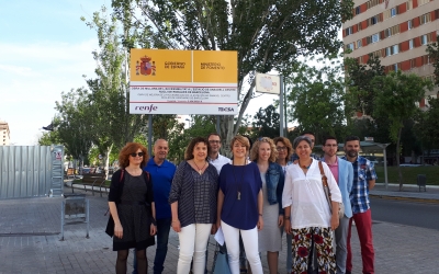 Ciuró, acompanyada de representants de PDECat de diferents municipis vallesans