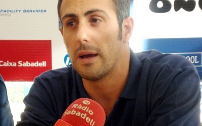 David Palma en una imatge d'arxiu com a capità de l'equip masculí