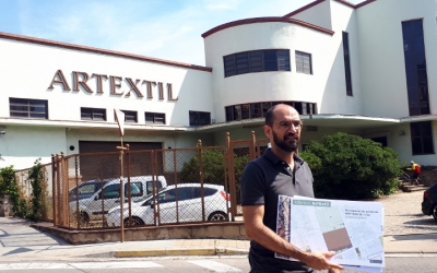 Maties Serracant ha explicat avui la realitat de l'Artèxtil/ Karen Madrid